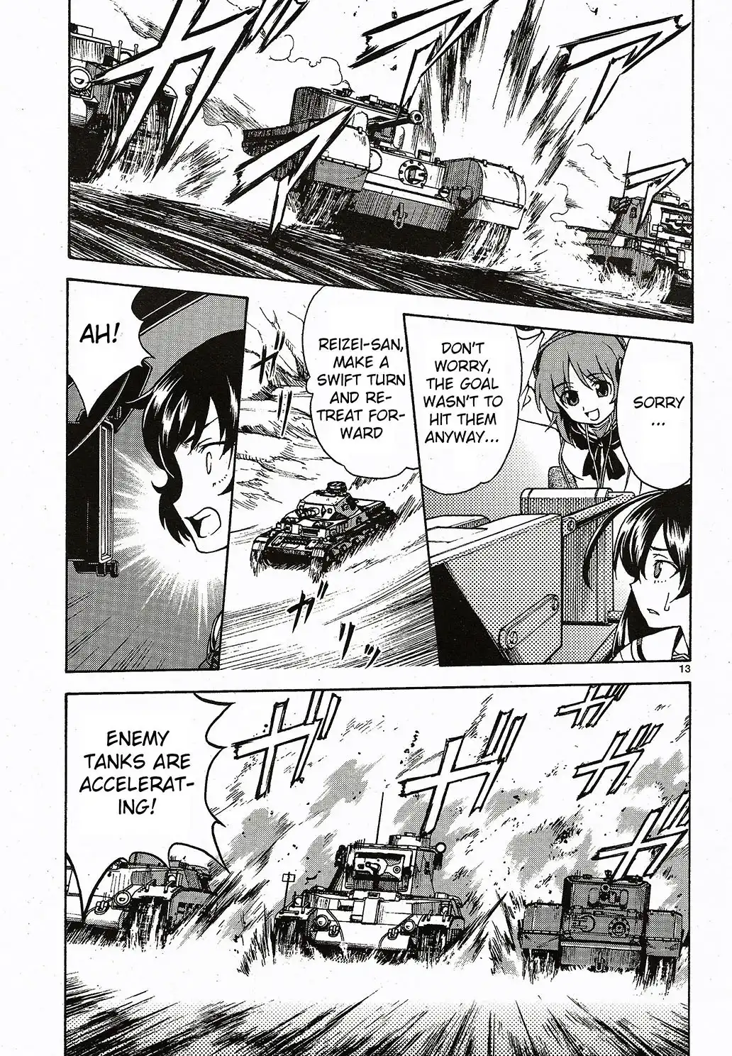 Girls ANDamp; Panzer Chapter 4 13